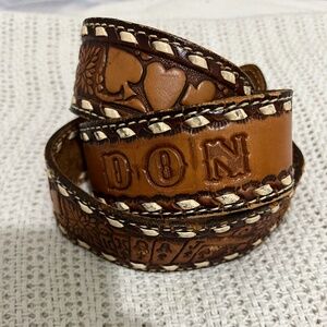 Customized Leather Belt
